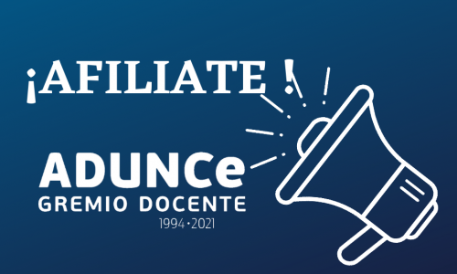 ¡Es ahora! Tu participación es necesaria, afíliate