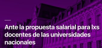 Propuesta salarial 2022:  43,8% hasta septiembre