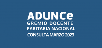 CONSULTA PARITARIA NACIONAL MARZO 2023