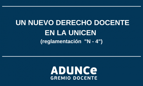 NUEVO DERECHO DOCENTE
