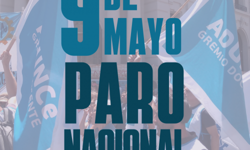 ALTO % DE ACATAMIENTO AL PARO NACIONAL 9M